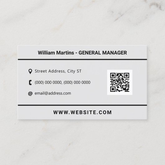 Geometrische vormconstructieplaats visitekaartje (Achterkant)