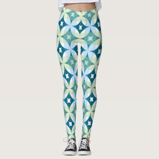 Geometrische vormen, abstract behang. leggings