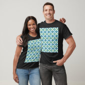 Geometrische vormen,  abstract behang. t-shirt (Unisex)