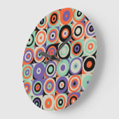 Geometrische vormen, Abstract  ontwerp. Grote Klok (Hoek)