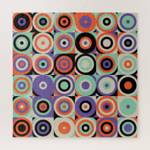 Geometrische vormen, Abstract  ontwerp. Legpuzzel