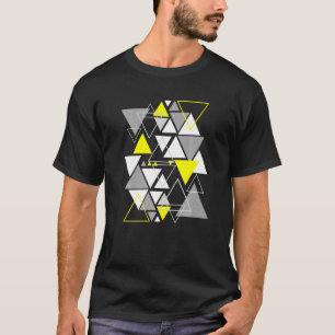 Geometrische vormen Abstracte  driehoeken T-shirt