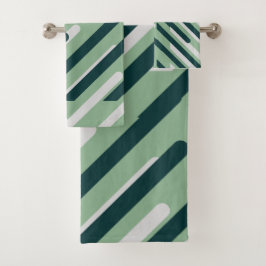 Geometrische vormen bad handdoek