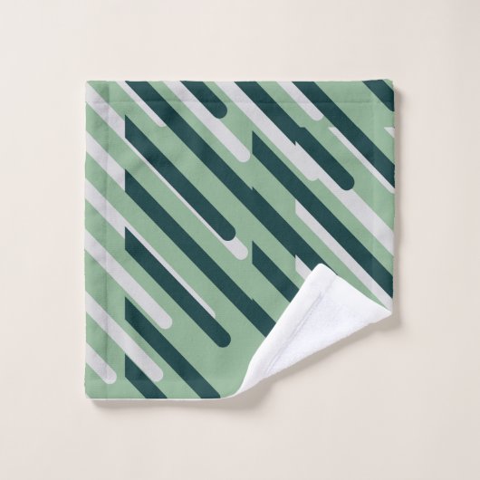 Geometrische vormen bad handdoek (Wasdoekje)