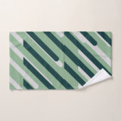 Geometrische vormen bad handdoek (Handdoek)