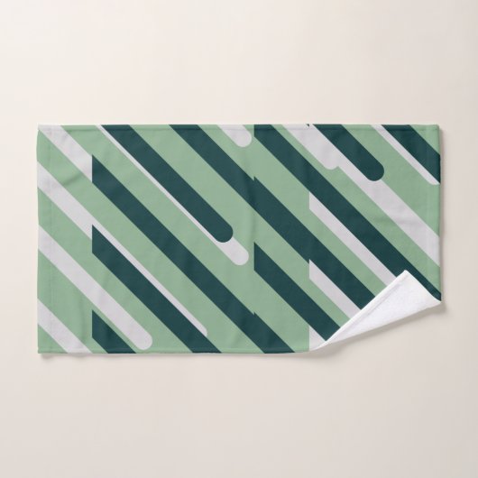 Geometrische vormen bad handdoek (Handdoek)