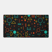 Geometrische vormen bureaumat (Voorkant)