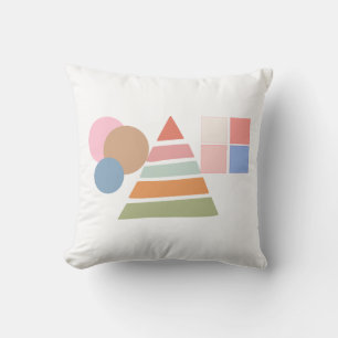 "Geometrische vormen decoratief kussen" Kussen