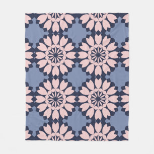 Geometrische vormen: Decoratief naadloos patroon. Fleece Deken