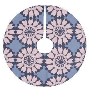 Geometrische vormen: Decoratief naadloos patroon. Kerstboom Rok