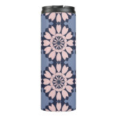 Geometrische vormen: Decoratief naadloos patroon. Thermosbeker (Achterkant)