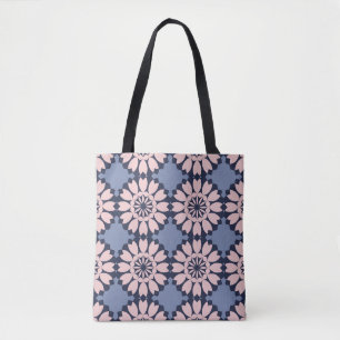 Geometrische vormen: Decoratief naadloos patroon. Tote Bag