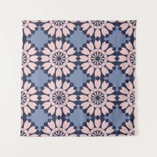 Geometrische vormen: Decoratief naadloos patroon. Wandkleed