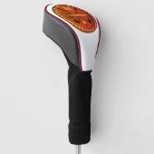 Geometrische Vormen Design leer Golfheadcover (Schuin)