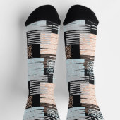 Geometrische vormen en strepen sokken (Top)