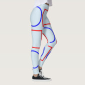 Geometrische vormen Funky-Leggings Leggings (Rechts)
