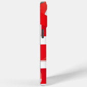 🔴 Geometrische vormen in rood en wit ⚪ Case-Mate iPhone Case (Achterkant / Rechts)