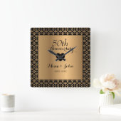 Geometrische vormen Jubileum voor weddenschappen Vierkante Klok (Huis)