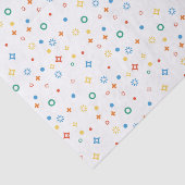 Geometrische vormen Kleurrijke Confetti Tissuepapier (Detail)