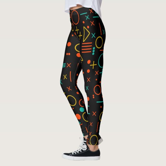 Geometrische vormen leggings (Links)
