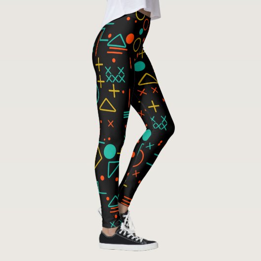 Geometrische vormen leggings (Rechts)