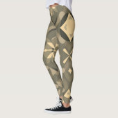 Geometrische vormen Leggings - Stijlvol naadloos p (Links)