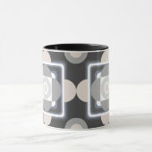 Geometrische vormen met roze mok (Midden)