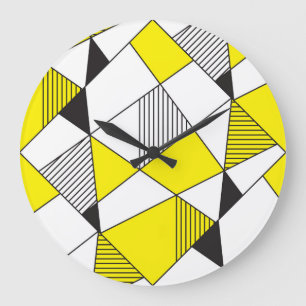 Geometrische vormen: Minimalistisch naadloos patro Grote Klok
