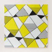 Geometrische vormen: Minimalistisch naadloos patro Legpuzzel (Horizontaal)