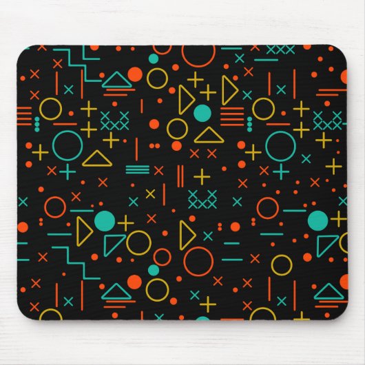 Geometrische vormen muismat (Voorkant)