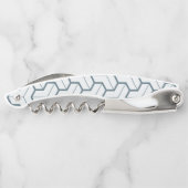 Geometrische vormen naadloos patroon kurkentrekker (Achterkant)