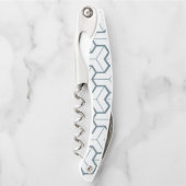 Geometrische vormen naadloos patroon kurkentrekker (Voorkant)