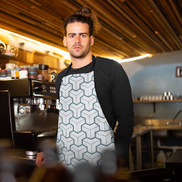 Geometrische vormen naadloos patroon schort