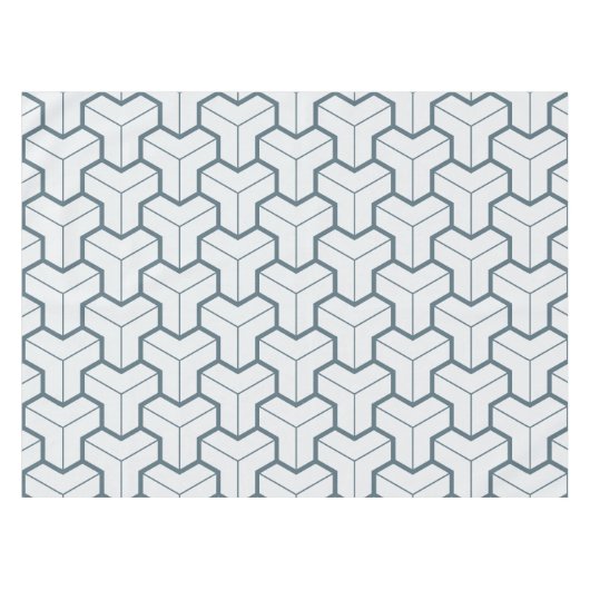 Geometrische vormen naadloos patroon tafelkleed (Voorkant (Horizontaal))