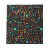 Geometrische vormen notitieblok (Voorkant)