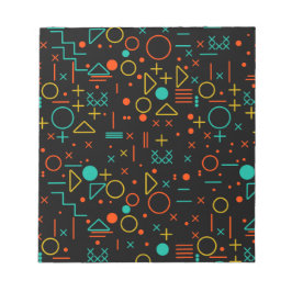 Geometrische vormen notitieblok