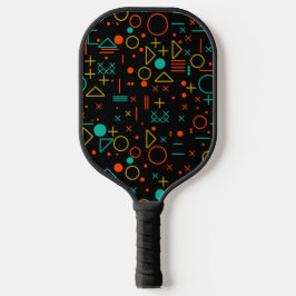 Geometrische vormen pickleball paddle
