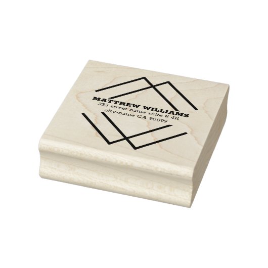 Geometrische Vormen Rubberstempel (Stempel)