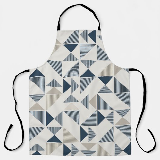 Geometrische vormen schort (Voorkant)