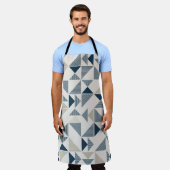 Geometrische vormen schort (Gedragen)