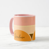 Geometrische vormen Special Grandma Grandparent Mok (Voorkant links)