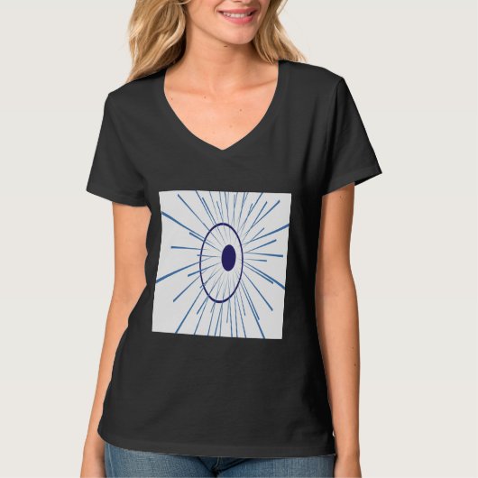 Geometrische vormen t-shirt (Voorkant)