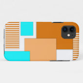 Geometrische vormen uit papier gesneden Case-Mate iPhone case (Achterkant (horizontaal))