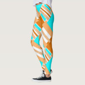 Geometrische vormen uit papier gesneden leggings (Links)