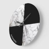 Geometrische vormen van marmer grote klok (Hoek)