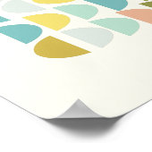 Geometrische vormen van moderne aardmeetapparaten  poster (Hoek)