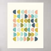 Geometrische vormen van moderne aardmeetapparaten  poster (Voorkant)