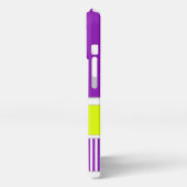 Geometrische vormen van veelkleurig papier iPhone hoesje (Linkerkant)