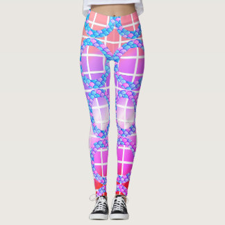 Geometrische vormen vissenhuid Legging vis, Dier