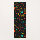 Geometrische vormen yogamat (Achterkant)